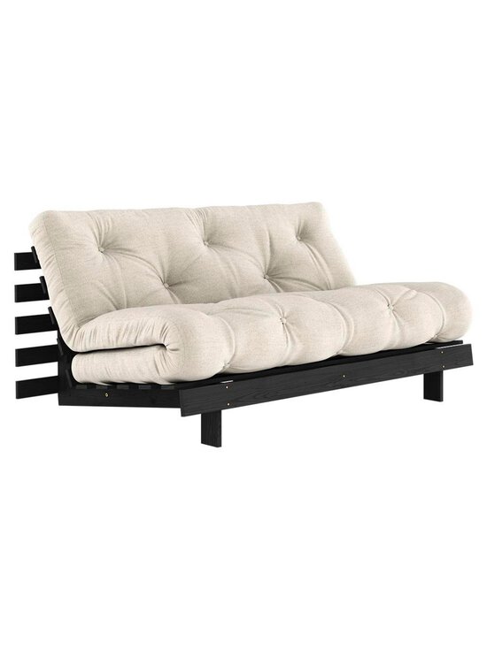 Karup - Roots-futonsohva linen / musta L 160 cm - BEIGE | Stockmann - photo 1