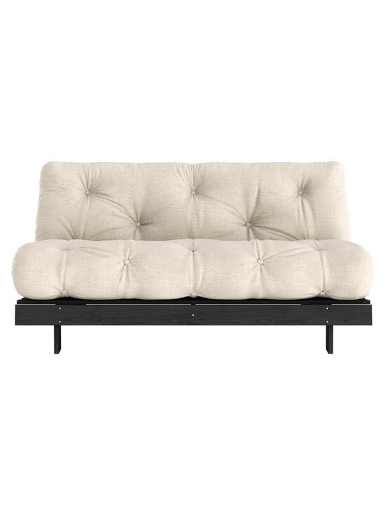 Karup - Roots-futonsohva linen / musta L 160 cm - BEIGE | Stockmann - photo 5