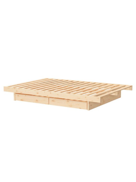 Karup - Kanso-sänkyrunko 2 laatikolla 160 x 200 cm - BEIGE | Stockmann - photo 1