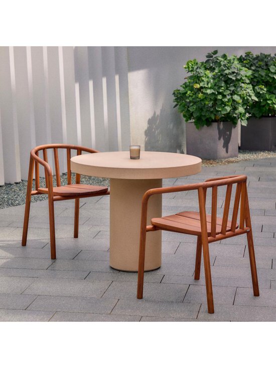 Kave Home - Aiguablava-ruokapöytä beige ⌀ 90 cm - BEIGE | Stockmann - photo 2