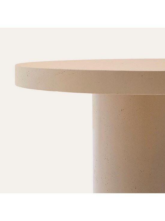 Kave Home - Aiguablava-ruokapöytä beige ⌀ 90 cm - BEIGE | Stockmann - photo 4