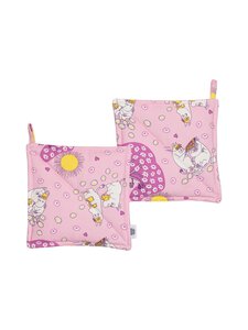 Moomin Arabia - Muumi Sydänkäpyset katlu turētājs 22 x 22 cm, 2 gab. - MULTICOLOR | Stockmann