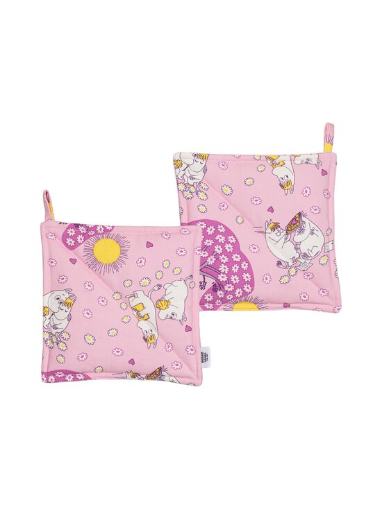 Moomin Arabia - Muumi Sydänkäpyset katlu turētājs 22 x 22 cm, 2 gab. - MULTICOLOR | Stockmann - photo 1
