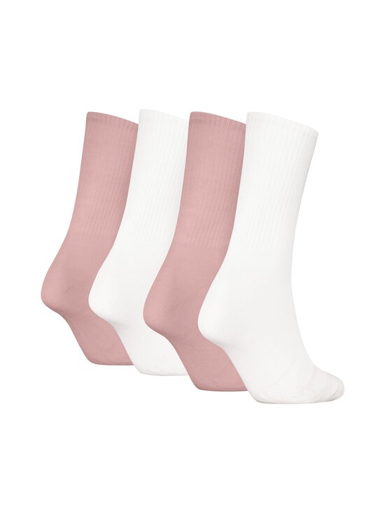 Calvin Klein - CKJ Women Monologo zeķes dāvanu kastītē 4-pāri - 003 WHITE/PINK - photo 2 Calvin Klein - CKJ Women Monologo zeķes dāvanu kastītē 4-pāri - 003 WHITE/PINK | Stockmann - photo 2