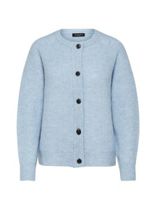 Selected - SlfLulu-villasekoiteneuletakki - CASHMERE BLUE DETAIL:MELANGE | Stockmann