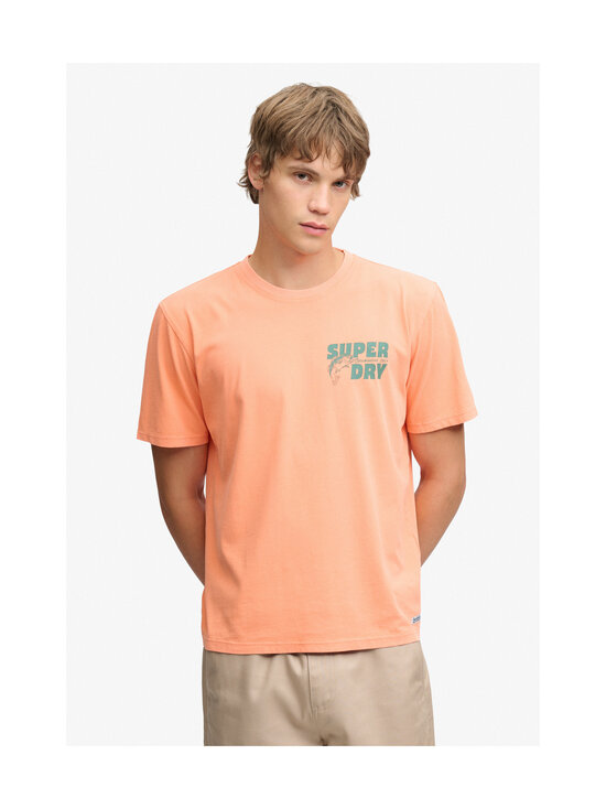 Superdry - T-särk Vintage Trade - YUG SUNBURST CORAL | Stockmann - photo 2
