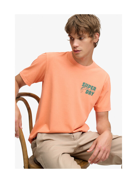 Superdry - T-särk Vintage Trade - YUG SUNBURST CORAL | Stockmann - photo 3