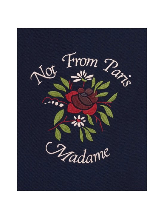 Drôle de Monsieur - Chemise Piquèe Slogan -pikeepaita - NAVY | Stockmann - photo 4