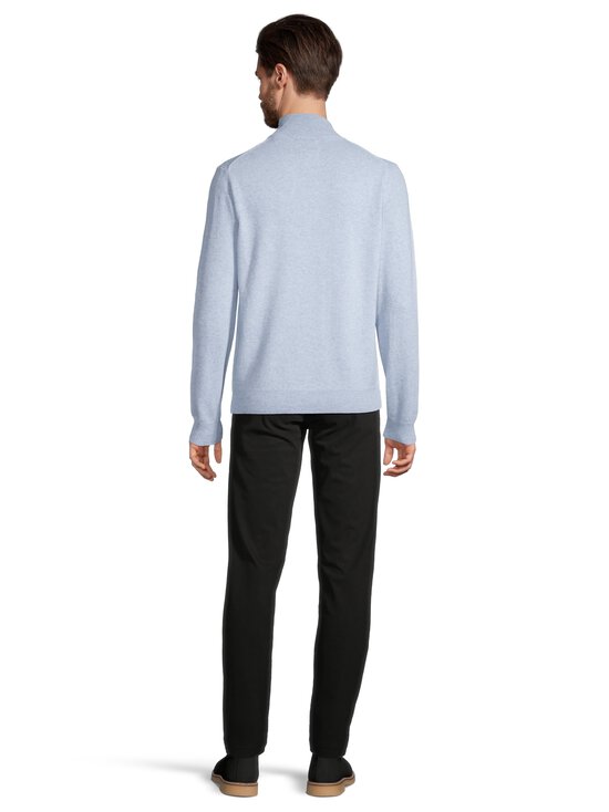 GANT - Villane kampsun Superfine Halfzip - 497 LT BLUE MELANGE | Stockmann - photo 3