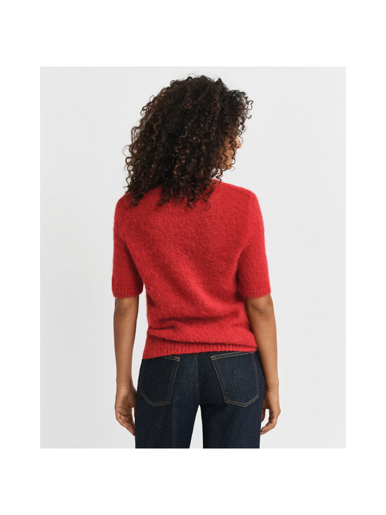 GANT - Lyhythihainen C-neck-neule - 630 RUBY RED | Stockmann - photo 3