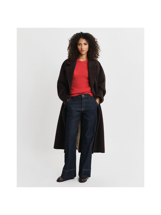 GANT - Lyhythihainen C-neck-neule - 630 RUBY RED | Stockmann - photo 5