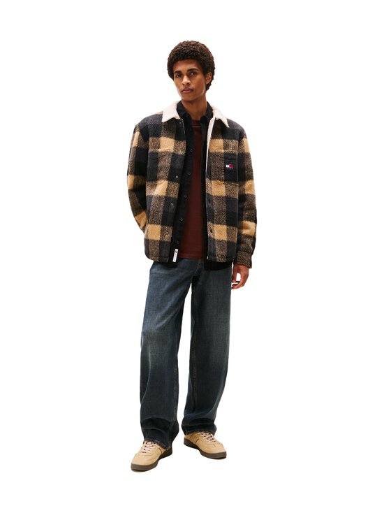 Pealissärk Check Teddy Overshirt