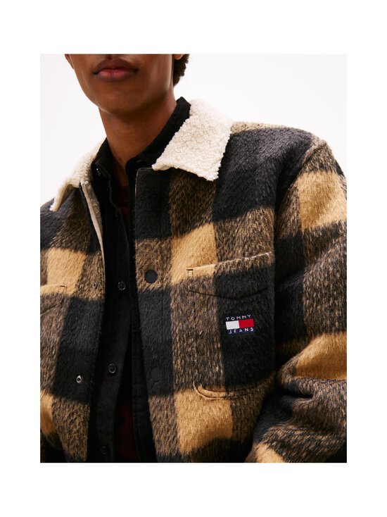 Tommy Jeans - Check Teddy Overshirt -paita - BDS BLACK / BUFFALO CHECK - photo 4 Tommy Jeans - Check Teddy Overshirt -paita - BDS BLACK / BUFFALO CHECK | Stockmann - photo 4