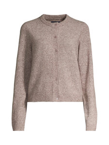 Lexington - Fine Knitted -neuletakki - 253 LIGHT BROWN MELANGE | Stockmann
