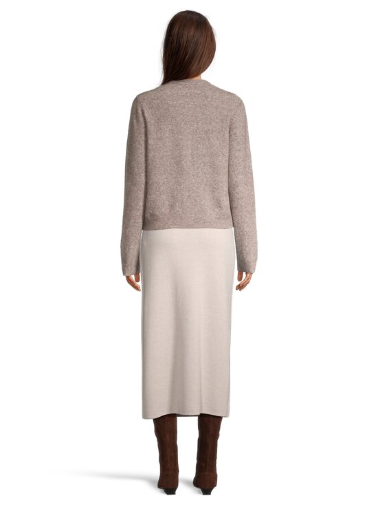 Lexington - Fine Knitted -neuletakki - 253 LIGHT BROWN MELANGE | Stockmann - photo 3