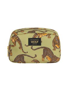 WOUF - Avo Leopard -meikkilaukku - GREEN | Stockmann