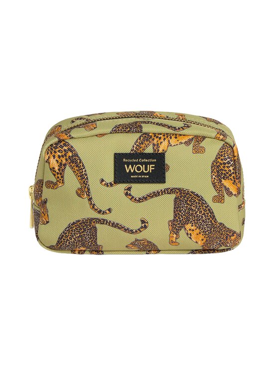 WOUF - Avo Leopard -meikkilaukku - GREEN | Stockmann - photo 1