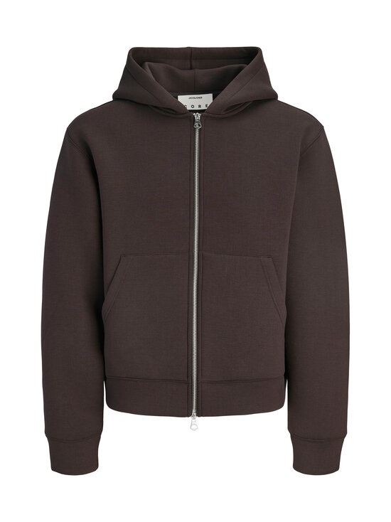 Jack & Jones - JcoLegacy Scuba Zip -collegehuppari - CHOCOLATE TORTE | Stockmann - photo 1