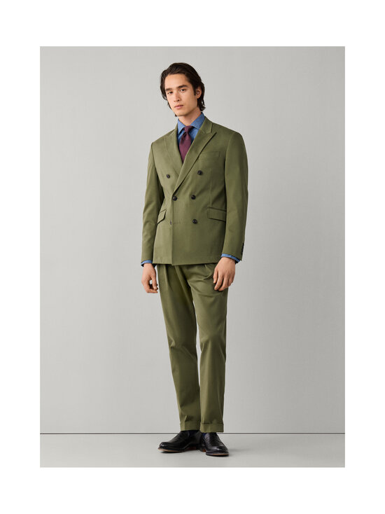 Hackett London - Cotton Blend Stretch bikses - 728 GREEN | Stockmann - photo 3