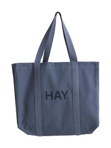HAY - Medium Shopper -kangaskassi - STEEL BLUE | Stockmann
