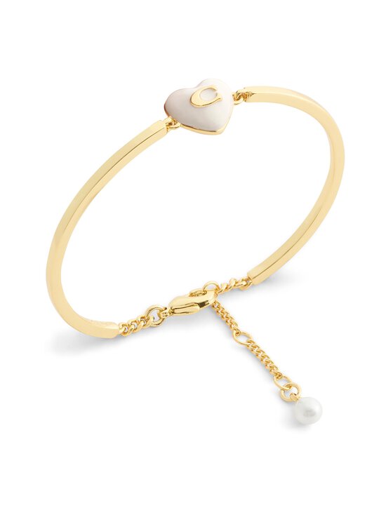 Coach - Enamel C Heart -rannerengas - CHALK | Stockmann - photo 2