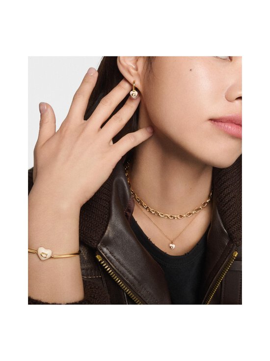 Coach - Enamel C Heart -rannerengas - CHALK | Stockmann - photo 4