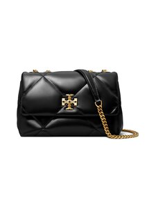 Tory Burch - Kira Diamond Quilt Small Convertible -nahkalaukku - BLACK | Stockmann
