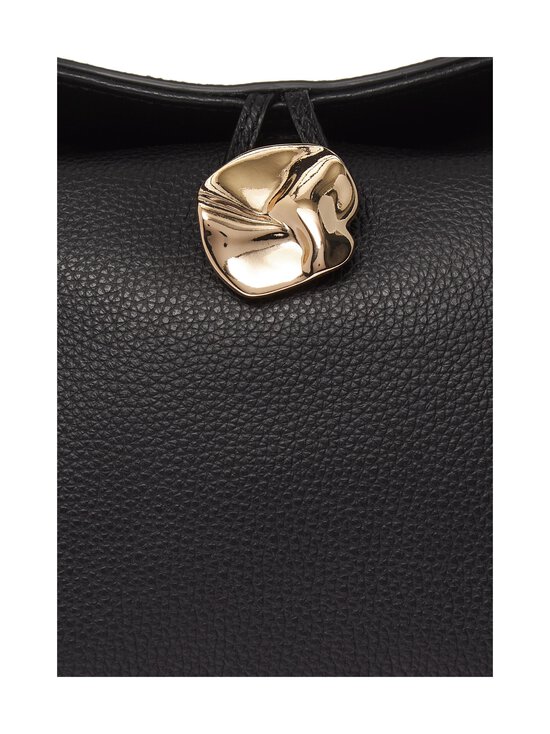 Flattered - Hanna Mini Grained -nahkalaukku - 012 BLACK | Stockmann - photo 4