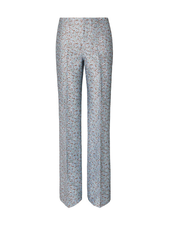 Tory Burch - Jacquard-housut - 403 BLUE FLORAL | Stockmann - photo 1