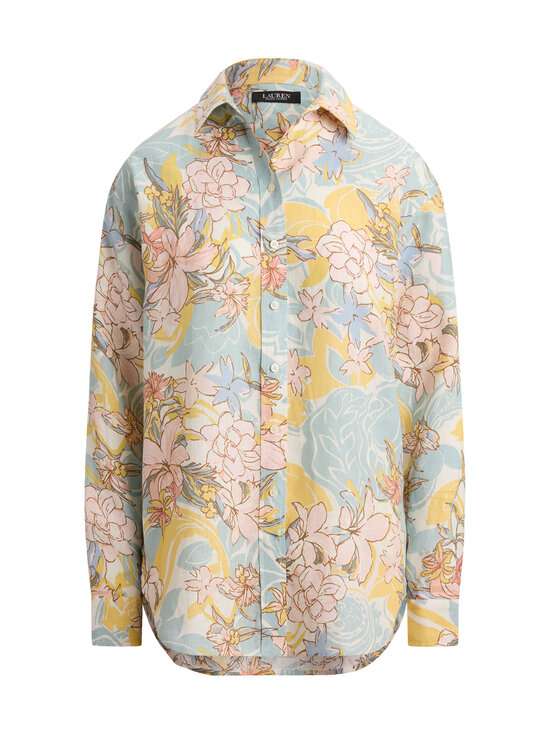 Lauren Ralph Lauren - Sporta kreklblūze - CREAM/BLUE MULTI | Stockmann - photo 1