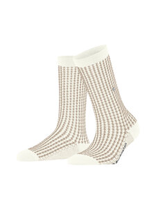 Burlington - Pepita zeķes - OFF-WHITE (2040) | Stockmann