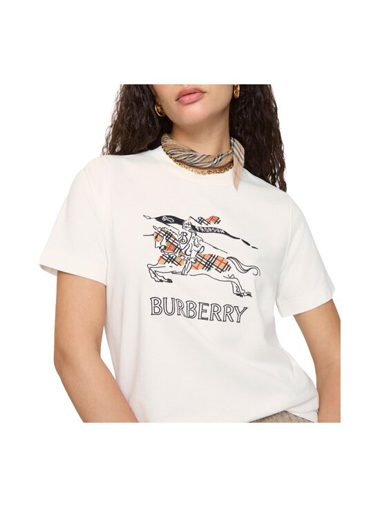Burberry - Frankie Check t-paita - B7078 CHALK | Stockmann - photo 3