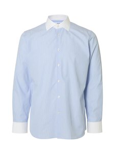 Selected - SlhSlimLux-kauluspaita - CASHMERE BLUE STRIPES:MULTI STRIPES | Stockmann