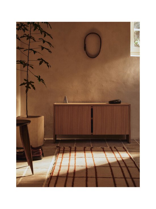 Ferm Living - Sen Runner -käytävämatto 80 x 200 cm - PARCHMENT/CHESTNUT | Stockmann - photo 3