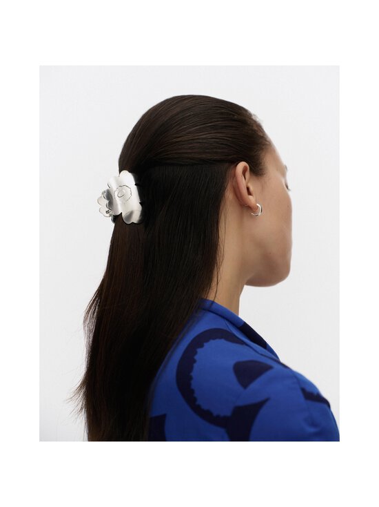 Marimekko - Unikko metal -hiusklipsi - 080 SILVER | Stockmann - photo 2