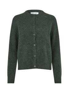 Samsoe Samsoe - Nor Short -neuletakki - CLR002408 DARK EVERGREEN MEL. | Stockmann