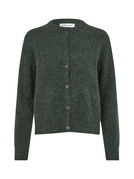 Samsoe Samsoe - Nor Short -neuletakki - CLR002408 DARK EVERGREEN MEL. | Stockmann - photo 1