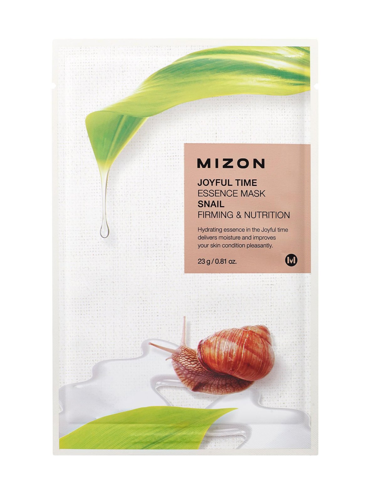 Joyful time essence snail mask -kangasnaamio 23 g