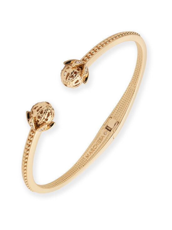 Marchesa - Filigree In Bloom -rannekoru - BR FILAGREE BEAD BANGLE - GLD/CRY | Stockmann - photo 1