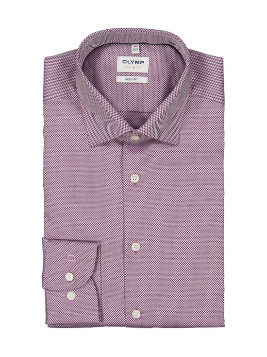 Olymp - Body Fit Level 5 Structure -kauluspaita - 98 AUBERGINE | Stockmann - photo 1