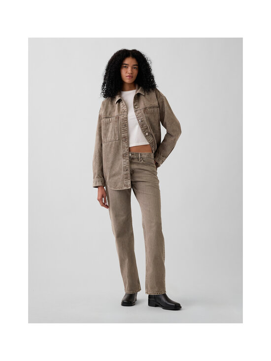 GAP - Mid Rise Straight Taper džinsi - ACID WASH | Stockmann - photo 2