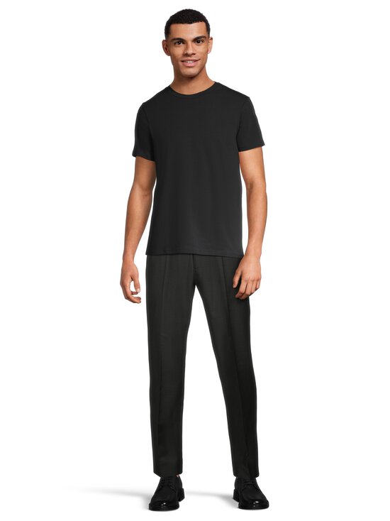 Filippa K - T-särk Stretch Cotton - NULL BLACK BLACK | Stockmann - photo 2