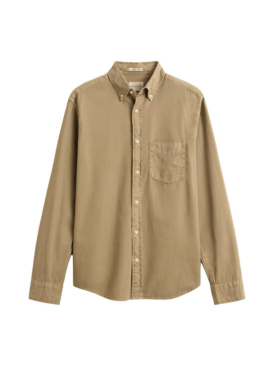 GANT - Triiksärk Garment Dyed Twill - 264 LIGHT TAUPE | Stockmann - photo 1