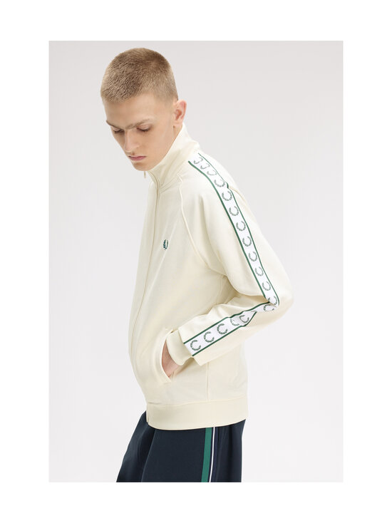 Fred Perry - Contrast Taped Track -takki - ECRU | Stockmann - photo 5