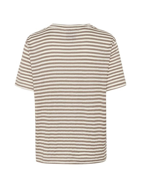 MY ESSENTIAL WARDROBE - LisaMW Striped t-paita - 107480 MAJOR BROWN STRIPED - photo 2 MY ESSENTIAL WARDROBE - LisaMW Striped t-paita - 107480 MAJOR BROWN STRIPED | Stockmann - photo 2
