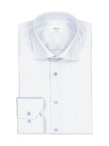 Stenströms - Slimline-kauluspaita, erikoispitkät hihat - 111 LIGHT BLUE PATTERN | Stockmann