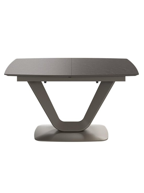 BoConcept - Alicante -jatkettava ruokapöytä lämmin harmaa keramiikka / lämmin harmaa 99 x 140/190 cm - GREY | Stockmann - photo 1