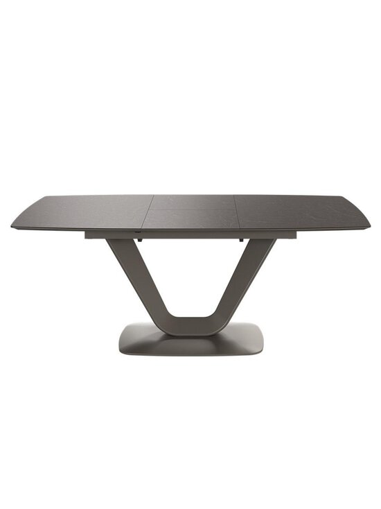 BoConcept - Alicante -jatkettava ruokapöytä lämmin harmaa keramiikka / lämmin harmaa 99 x 140/190 cm - GREY | Stockmann - photo 3