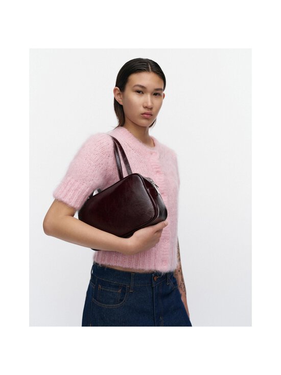 Marimekko - Gratha Bowler -olkalaukku - 300 DARK WINE RED | Stockmann - photo 4