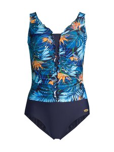 Damella - Palm Leaves Jennifer -uimapuku - 020 NAVY Damella - Palm Leaves Jennifer -uimapuku - 020 NAVY | Stockmann